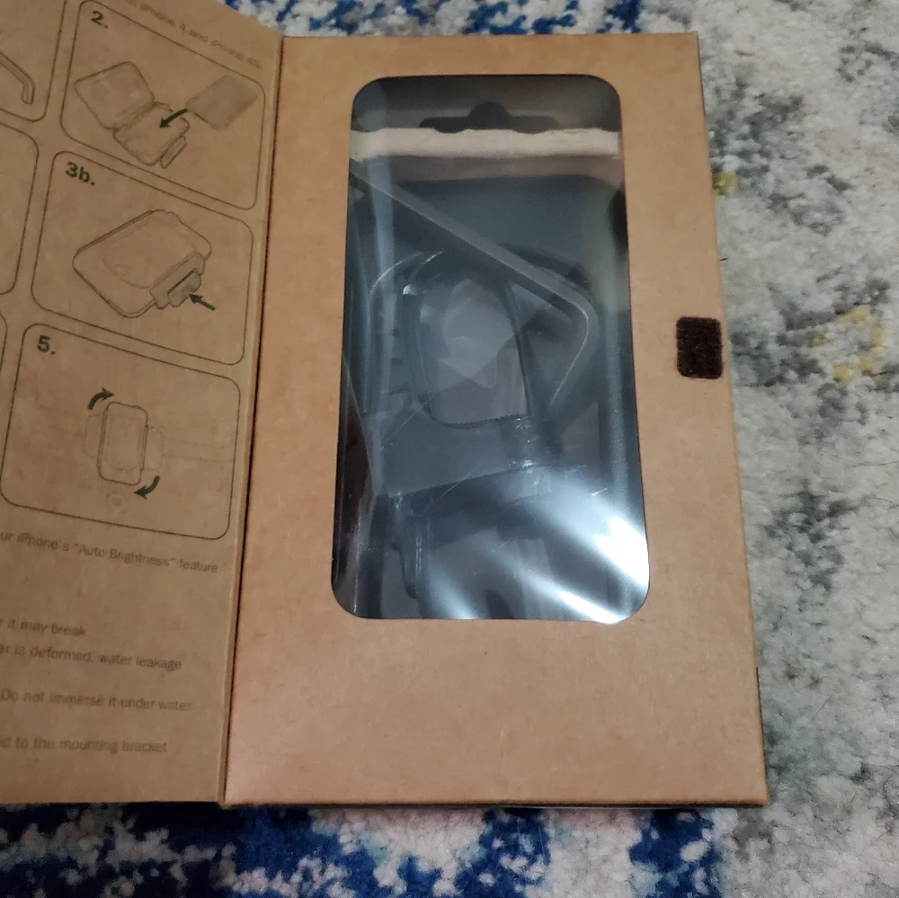 Biologic Bike Mount For iPhone 4 & iPhone 4S Black NIB